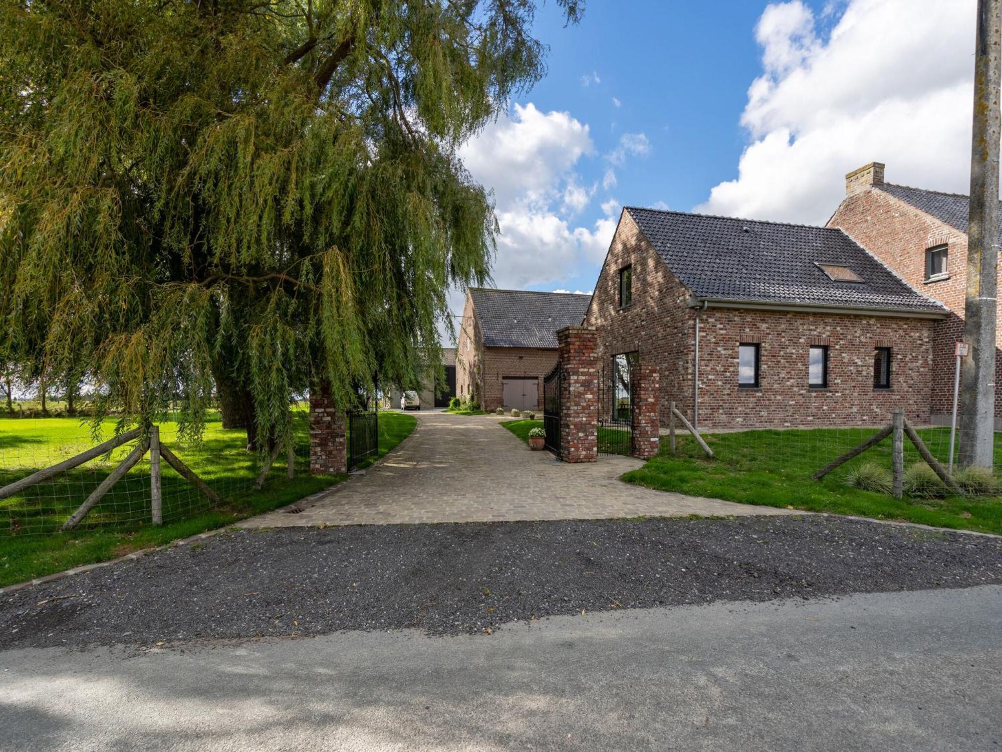 Spacious Holiday Home With Pond In Poperinge Roesbrugge-Haringe Exterior photo